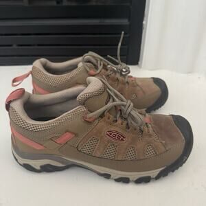 Keen Targhee Vent 1018582 Sandy/Cornstalk Hiking Shoes Lace up Women's Size 8.5